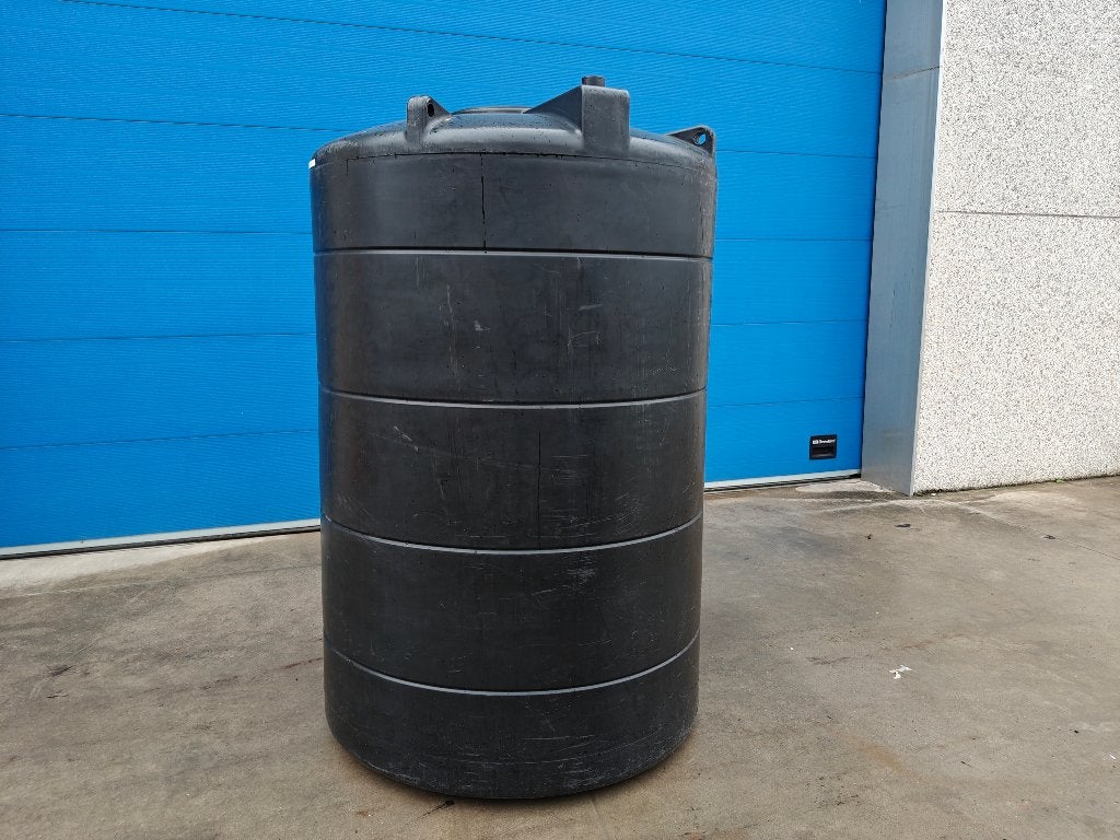 Bovengrondse Ronde Watertank PE 3000 liter Bollaert, Ophalen, Kunststof, Gebruikt, Met kraantje