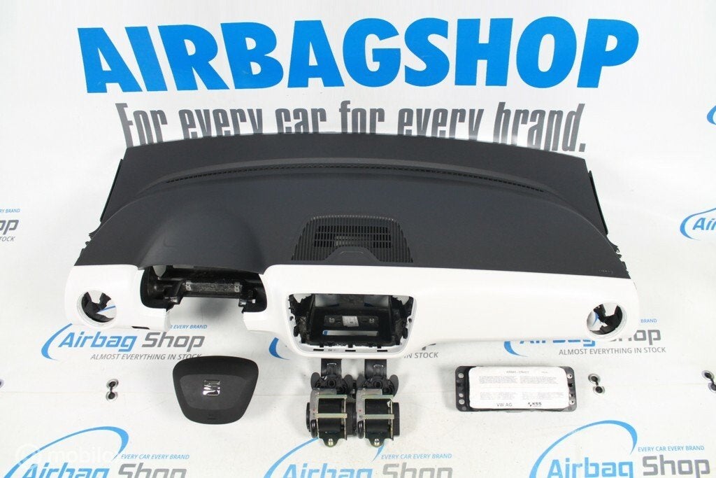 Airbag kit Tableau de bord blanc Seat MII (2016-..)