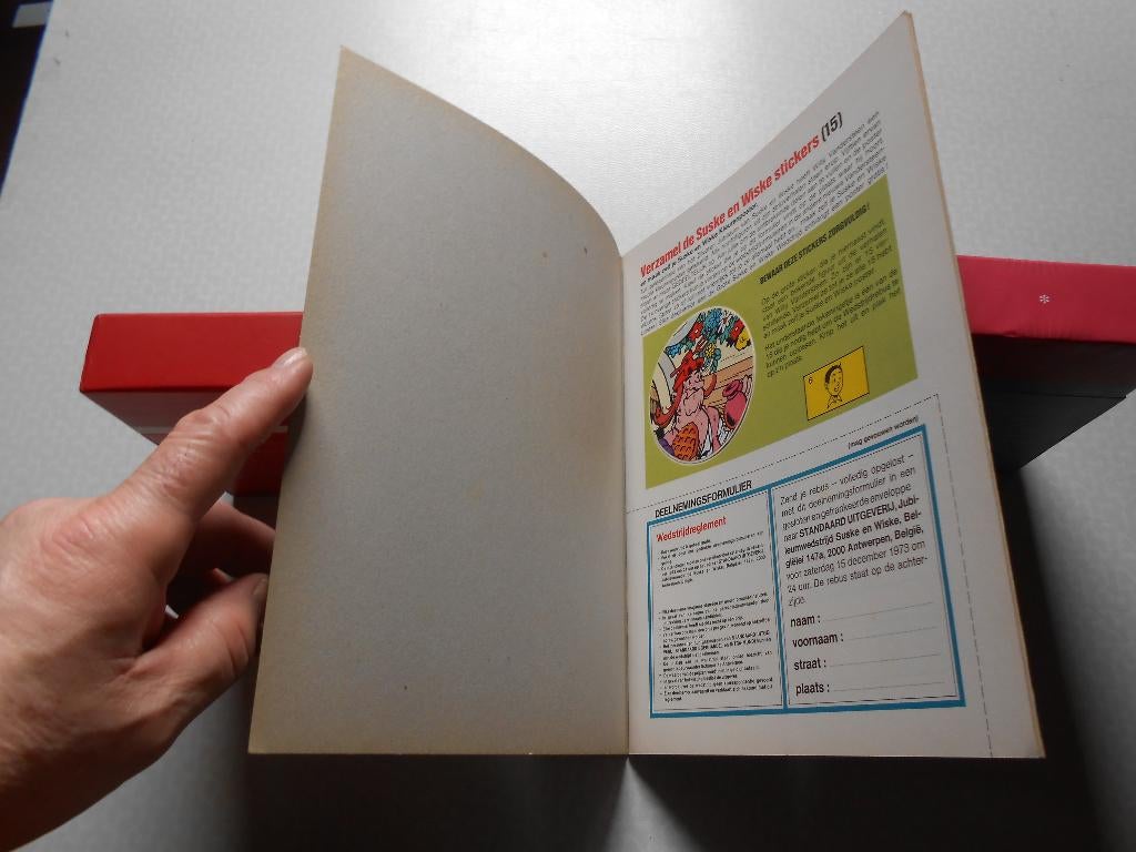 Bessy 106 Klinga van de lynxen 1973 1 ste druk. Rebus 6 Tamm, Boeken, Willy Vandersteen, Eén stripboek, Nieuw, Ophalen of Verzenden