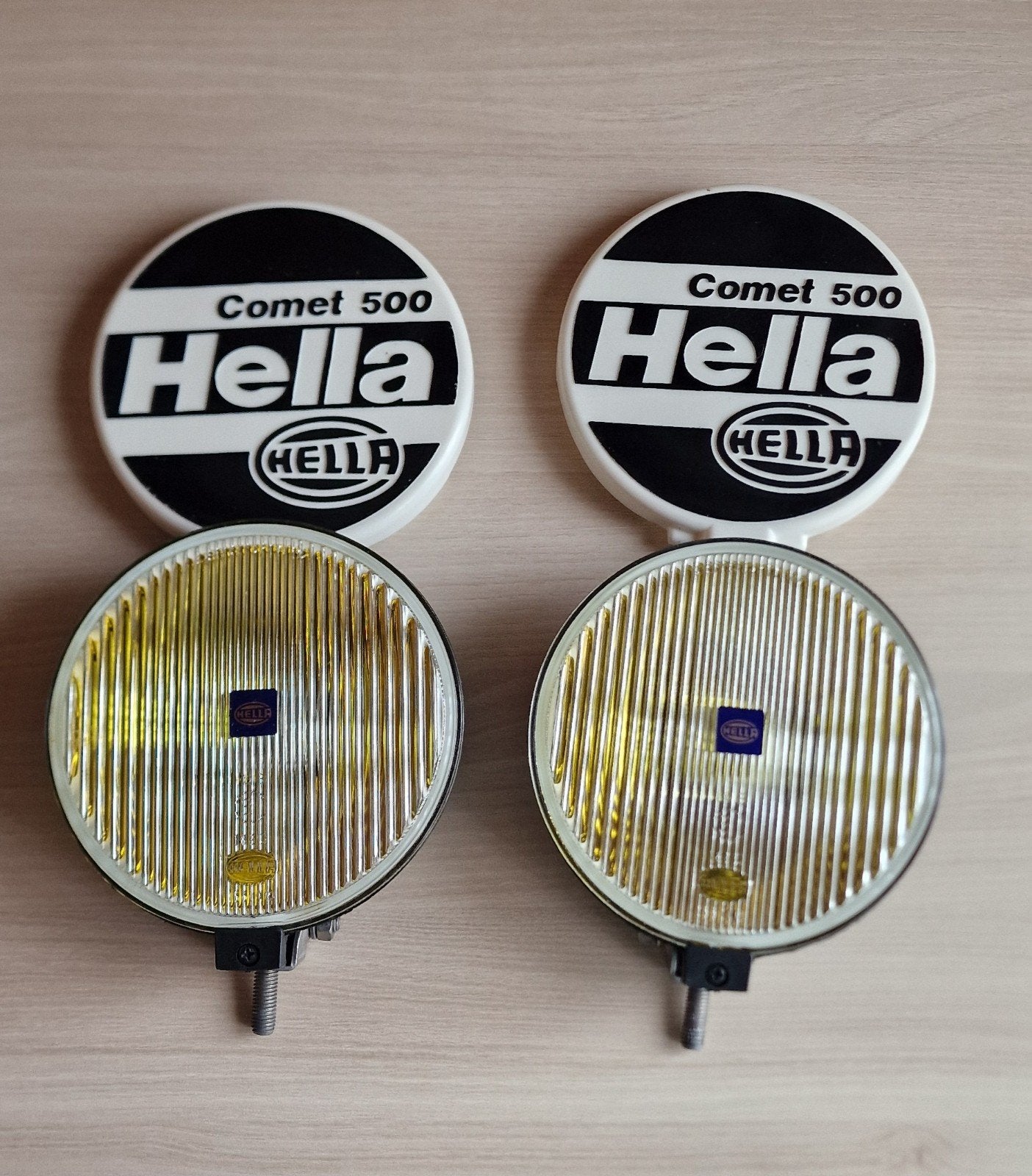 Paire de phares antibrouillard Hella Comet 500, Autos : Pièces & Accessoires, Enlèvement ou Envoi, Utilisé