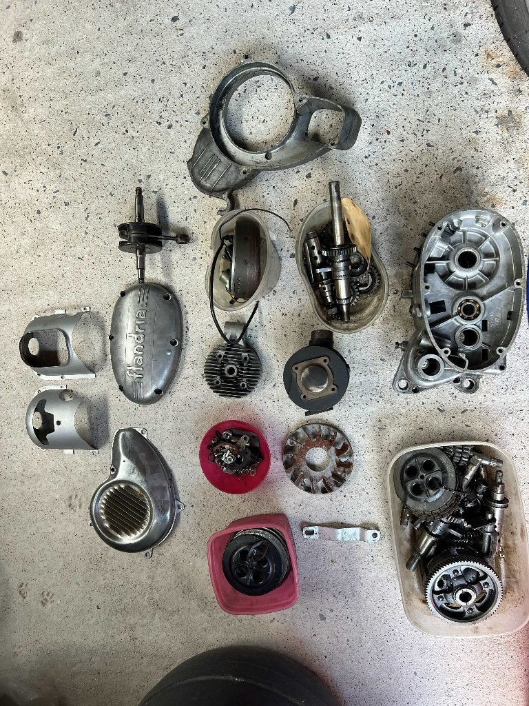 Flandria motor 4,3 PK 4 handversnelling, Fietsen en Brommers, Ophalen, Gebruikt, Overige typen, Overige merken