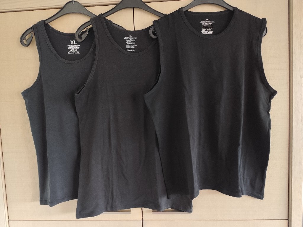 Herenondergoed, maat XL-XXL, Kleding | Heren, Ondergoed, Verzenden, Zwart, Wibra-Zeeman, Hemd