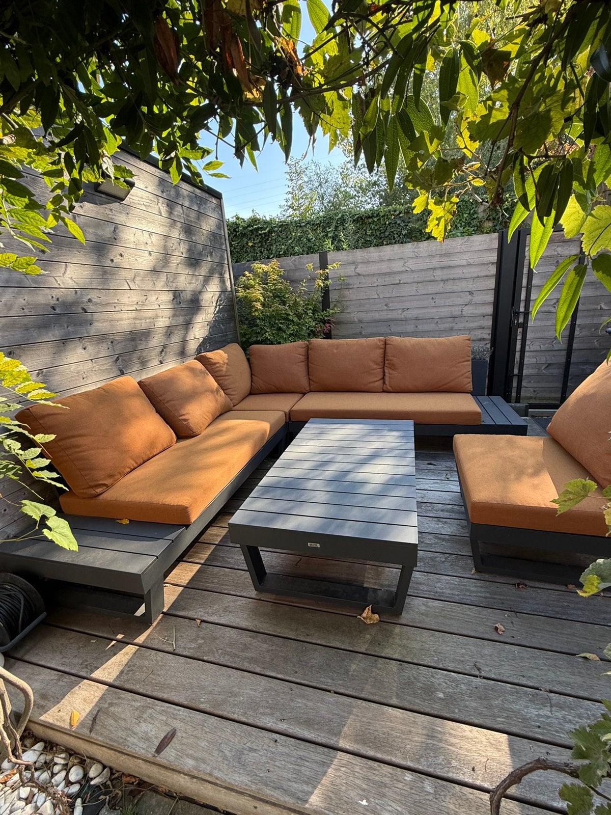 Bristol loungeset voor de tuin – goede staat, Enlèvement, Utilisé, Sets de jardin