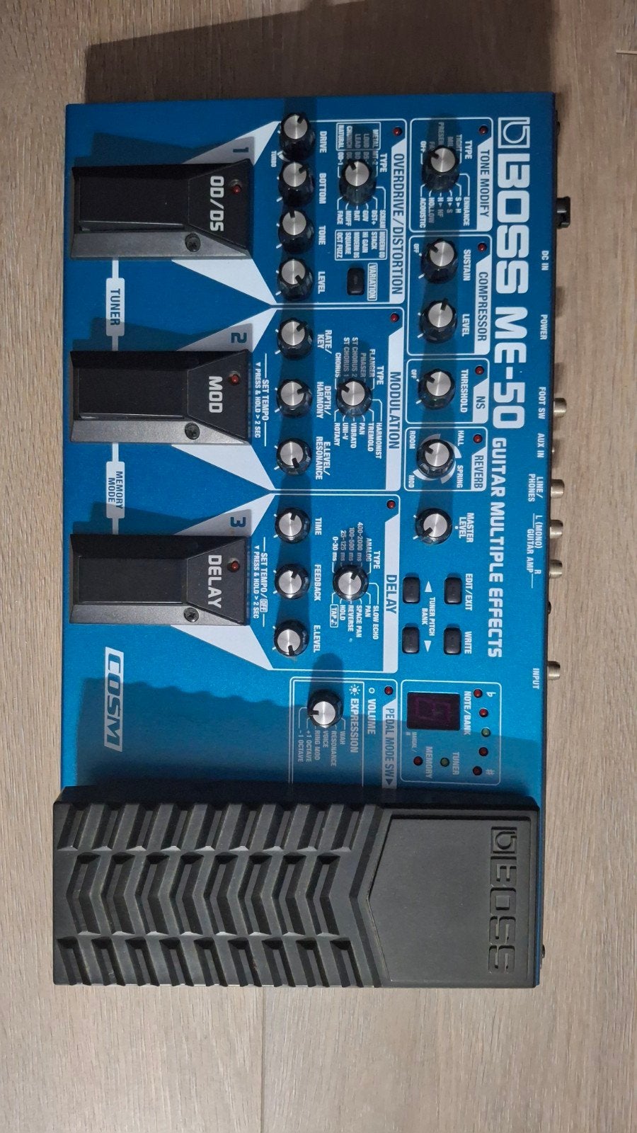 Boss ME 50, Ophalen, Zo goed als nieuw, Delay of Echo