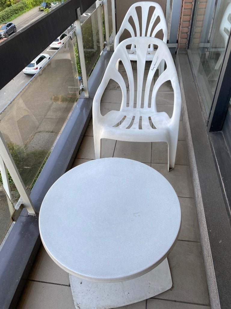 fauteuil jardin, Jardin & Terrasse, Chaises de jardin, Enlèvement, Utilisé, Plastique, Empilable