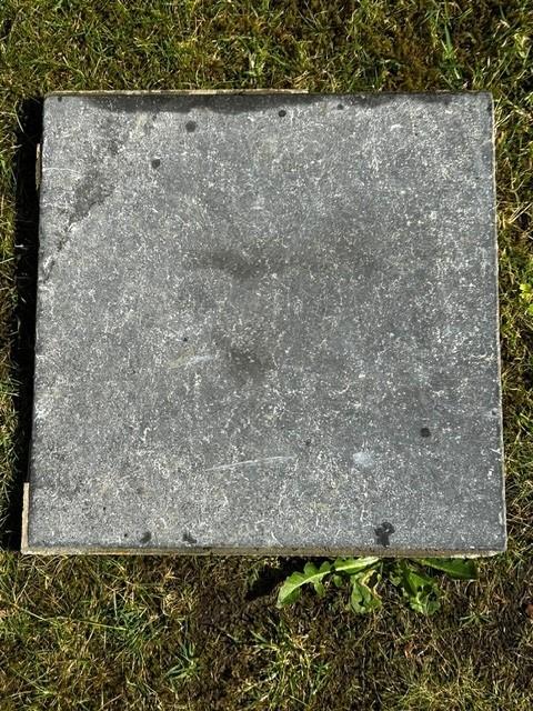 terrastegel natuursteen 40x40x3 en/of betonklinkers, Tuin en Terras, Ophalen, Gebruikt, Terrastegels, Natuursteen