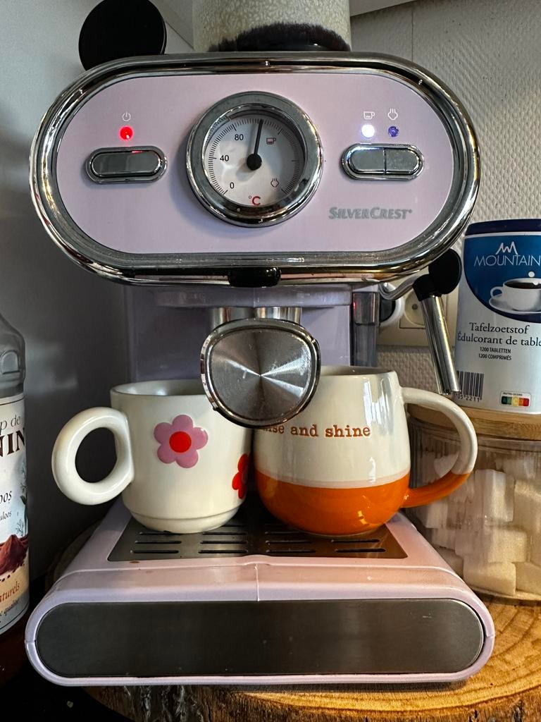Silvercrest koffiemachine PAARS, Enlèvement, Comme neuf, Cafetière