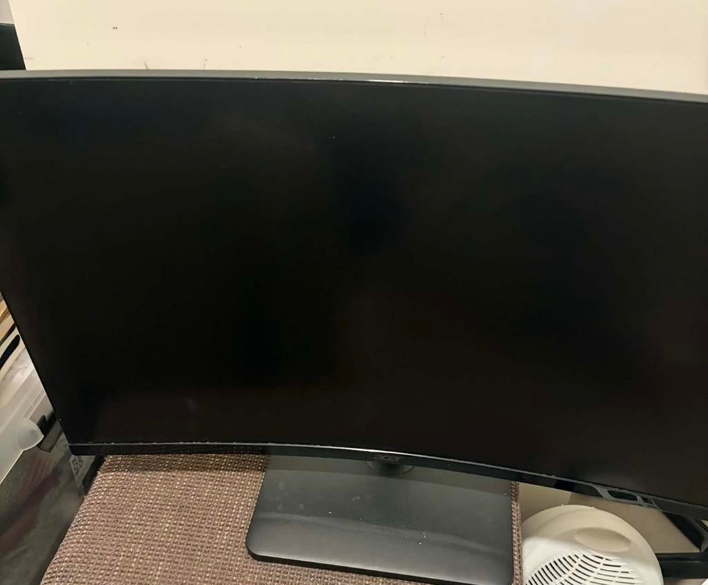 Écran pc, Informatique & Logiciels, Moniteurs, Enlèvement ou Envoi, Comme neuf, Incurvé, Gaming