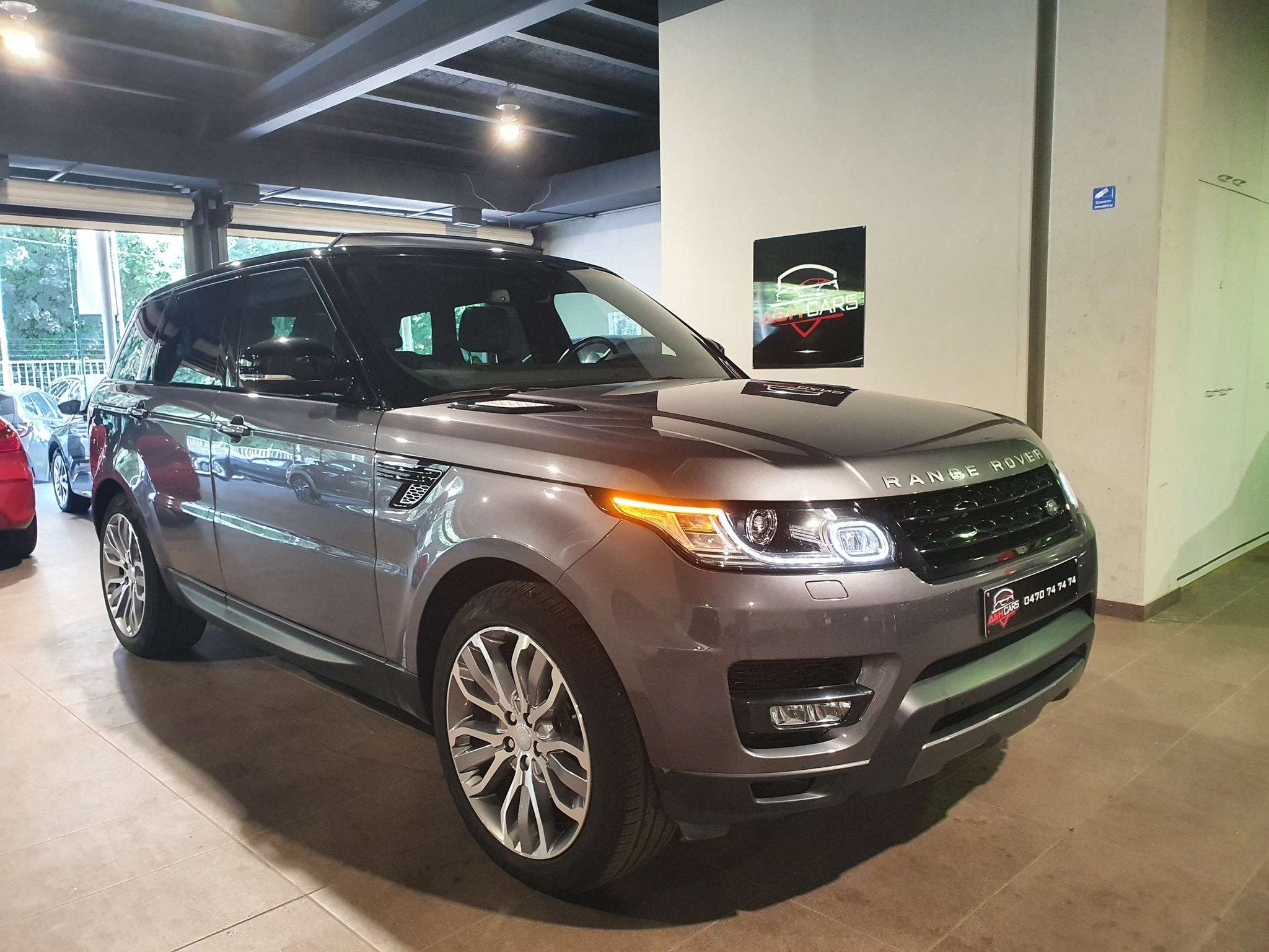 Land Rover Range Rover Sport 3.0 TDV6 HSE Dynamic, Autos, Cuir, Argent ou Gris, Euro 6, Entreprise