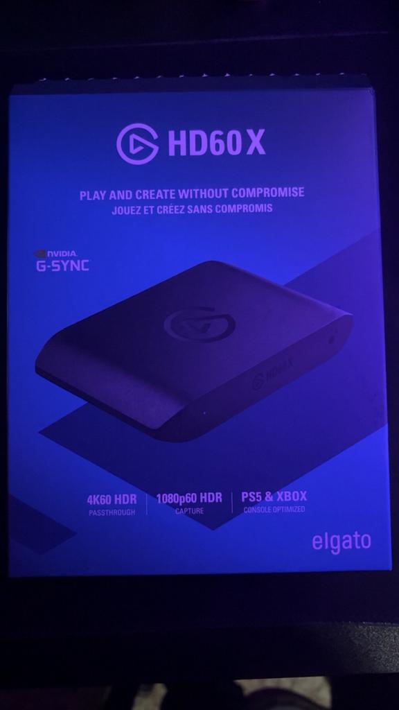 Elgato hd60x, Enlèvement ou Envoi, Comme neuf