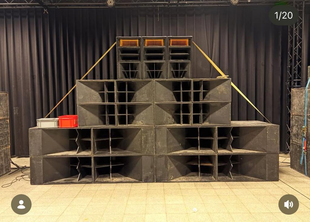 Hessbh subwoofer soundsystem te koop, TV, Hi-fi & Vidéo, Enceintes, Enlèvement ou Envoi, Subwoofer