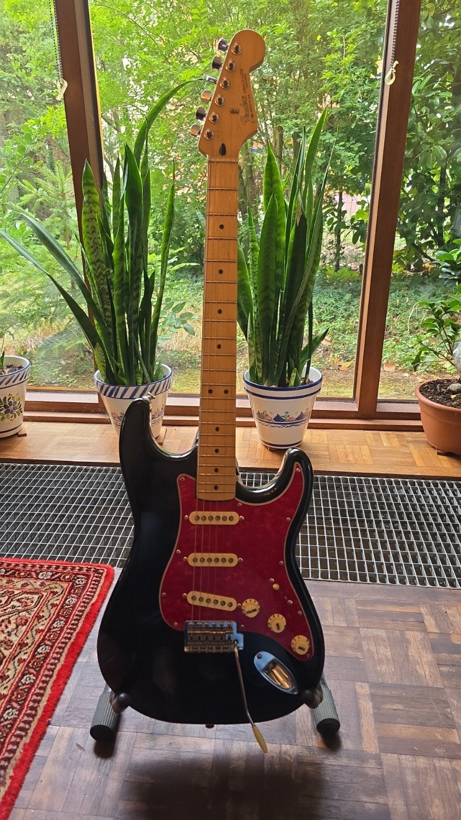 fender stratocaster mexico 2008 met koffer, Musique & Instruments, Enlèvement ou Envoi, Fender