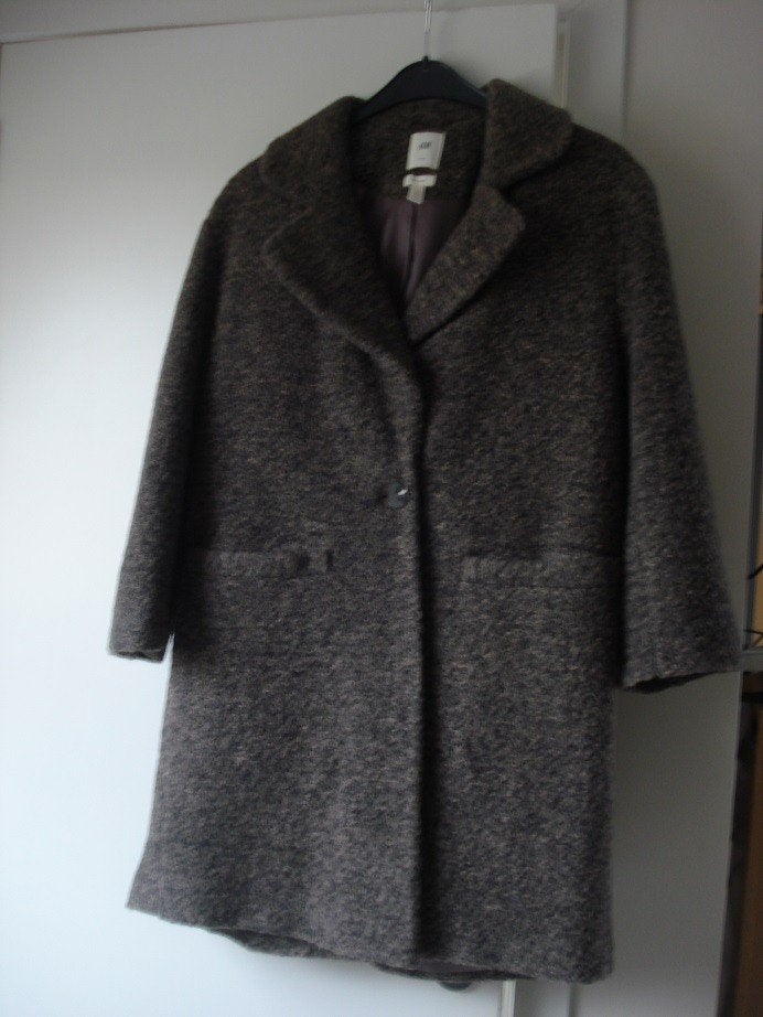 Nieuwe H&M winterjas, dames. mt S, H&M, Bruin, Nieuw, Ophalen of Verzenden