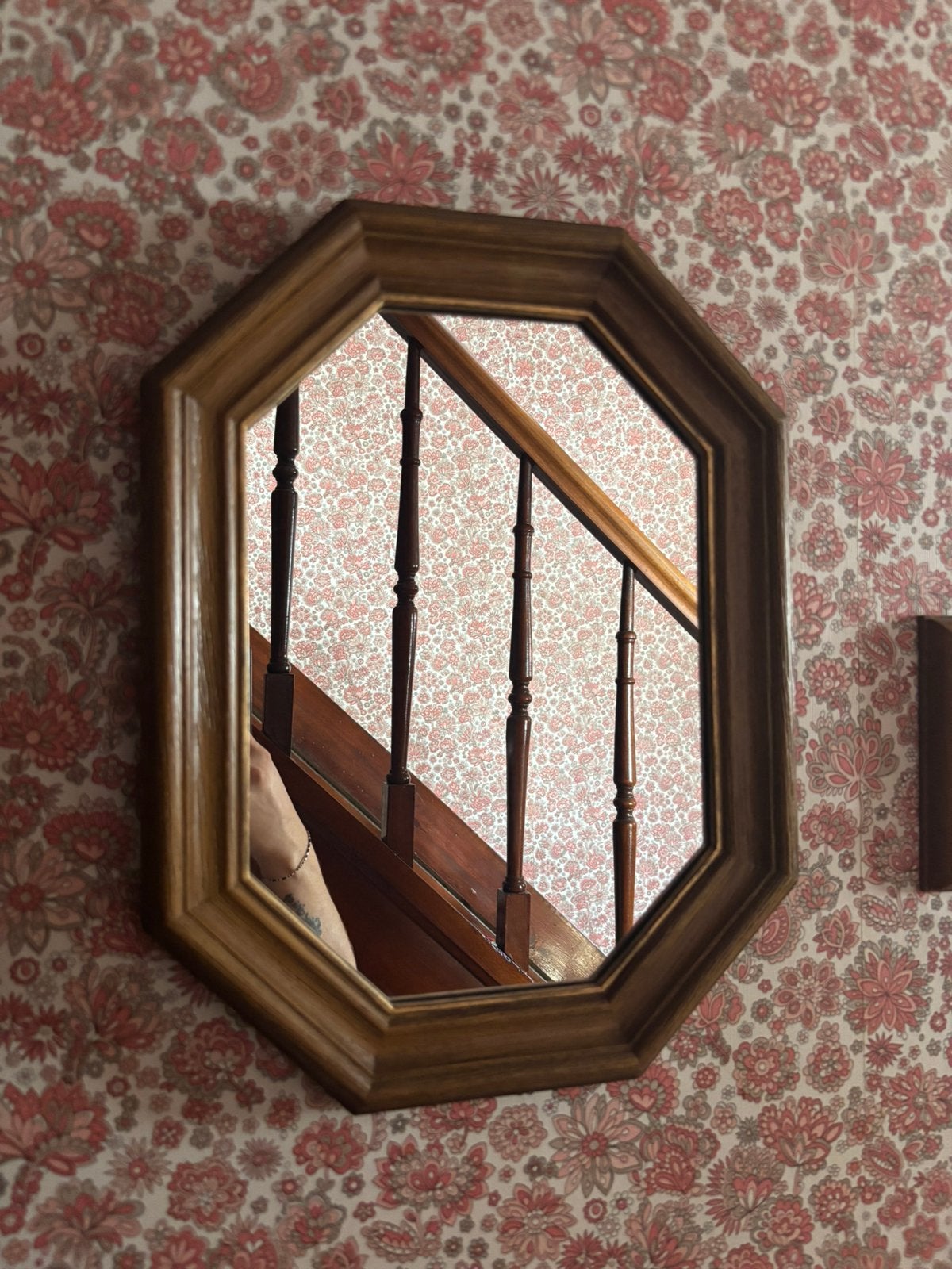 Miroir octogonal, Maison & Meubles, Enlèvement, Comme neuf