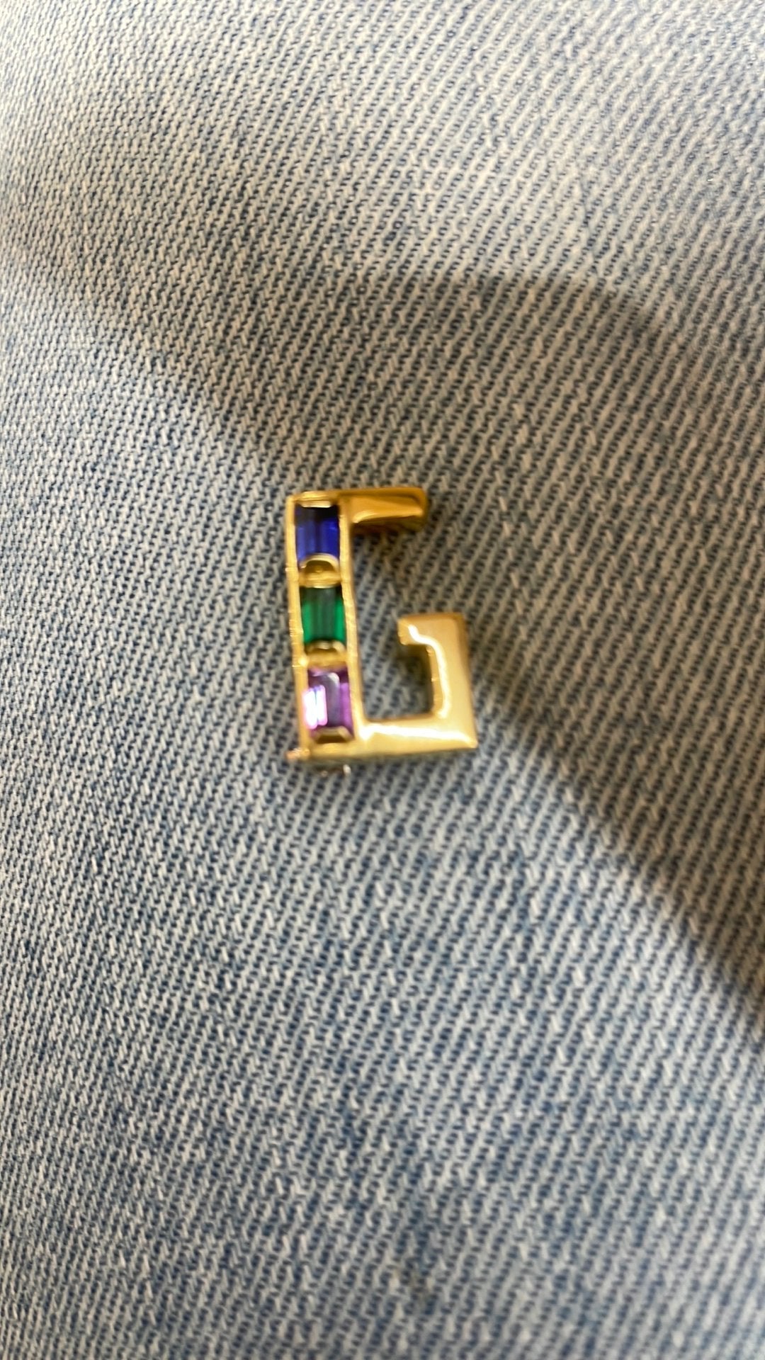 Centoventuno broche 18 kt goud, Geel, Minder dan 4 cm, Ophalen of Verzenden, Zo goed als nieuw