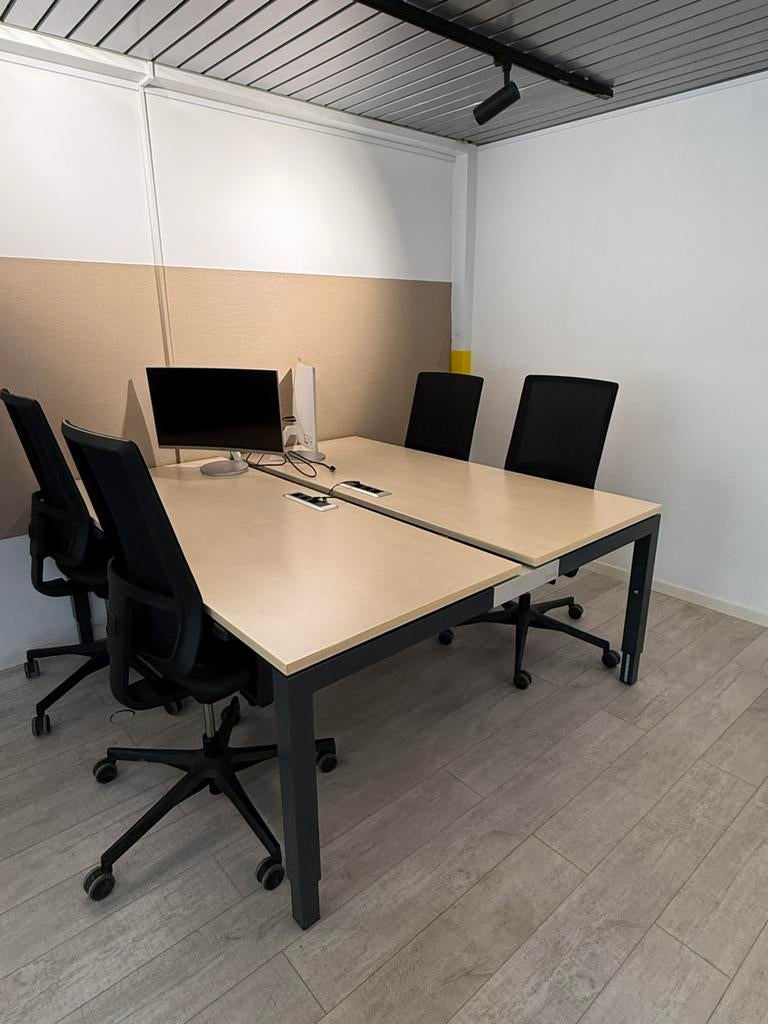 Bureau-eiland, Werkplek, Ophalen, Bureau