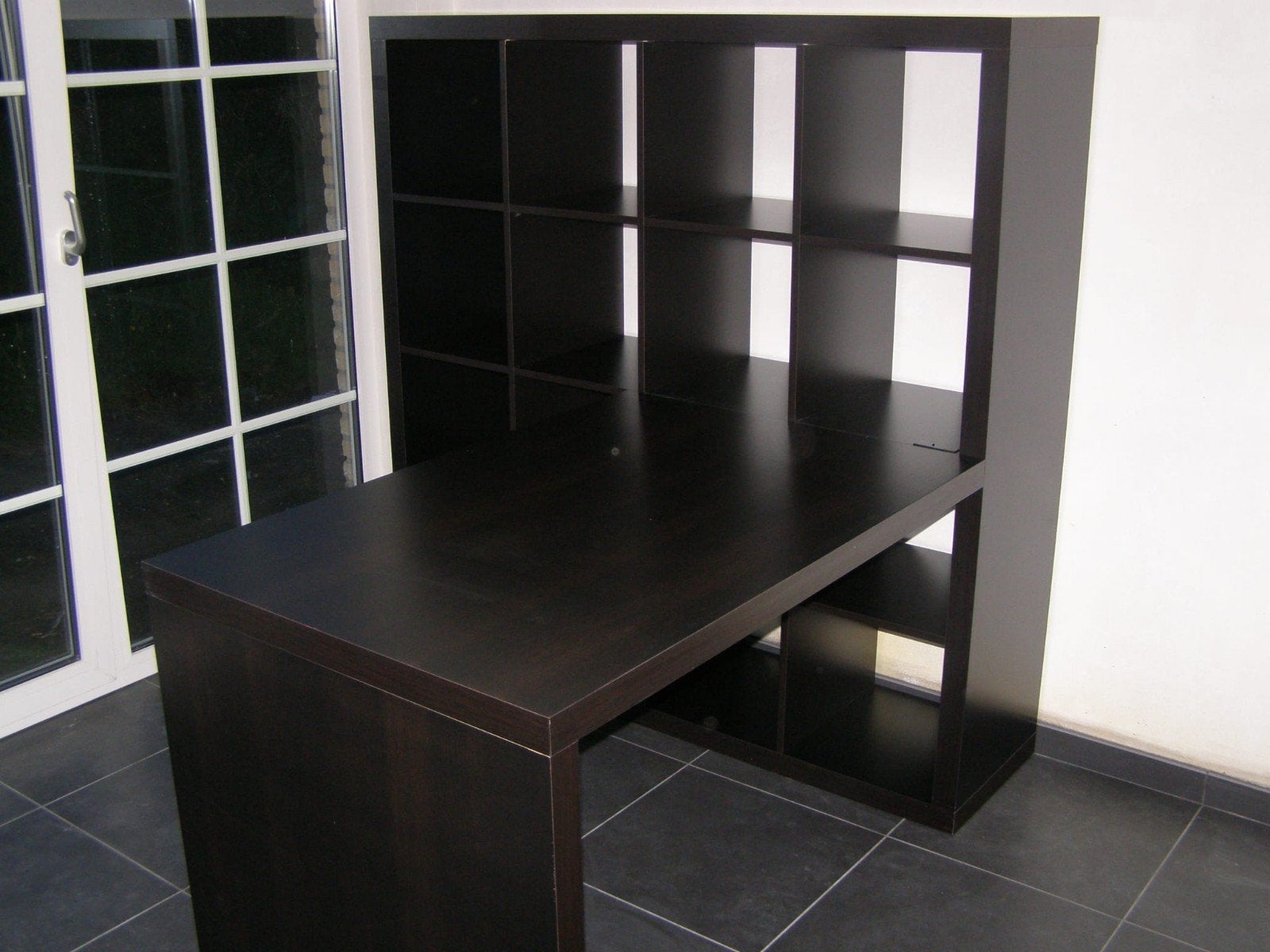 Ikea kast met tafelblad, Ophalen