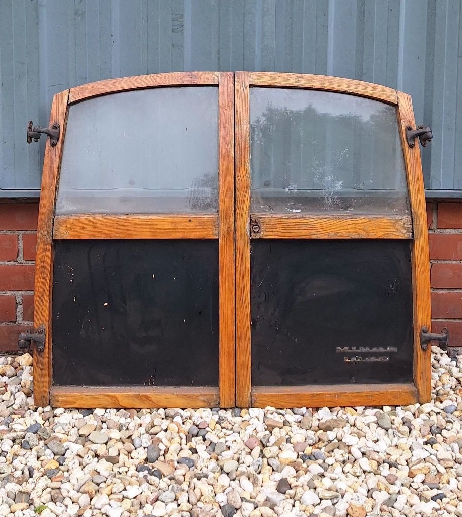 2 antieke achterdeuren Morris Minor, horeca wanddecoratie., Ophalen, Gebruikt, Decoratie