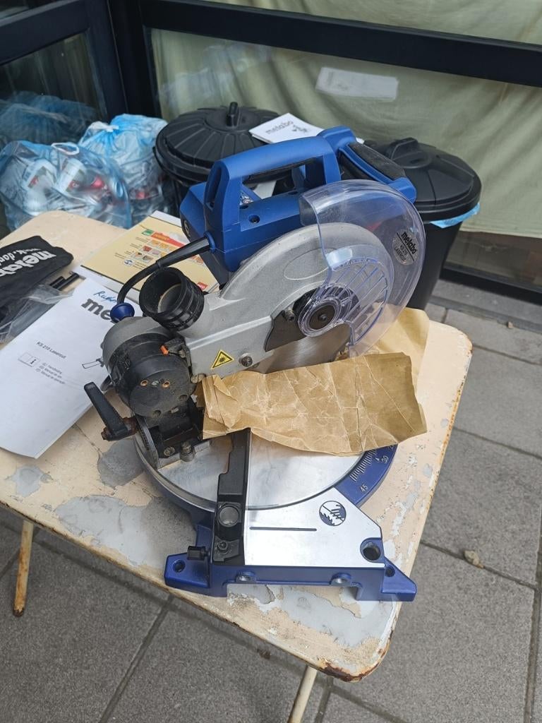 VERSTEKZAAG MERK METABO, Doe-het-zelf en Bouw, Ophalen, Nieuw, Afkortzaag, Metabo