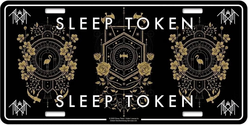 Sleep Token Even in Arcadia Sigil USA Nummerplaat off. merch, Enlèvement ou Envoi, Neuf