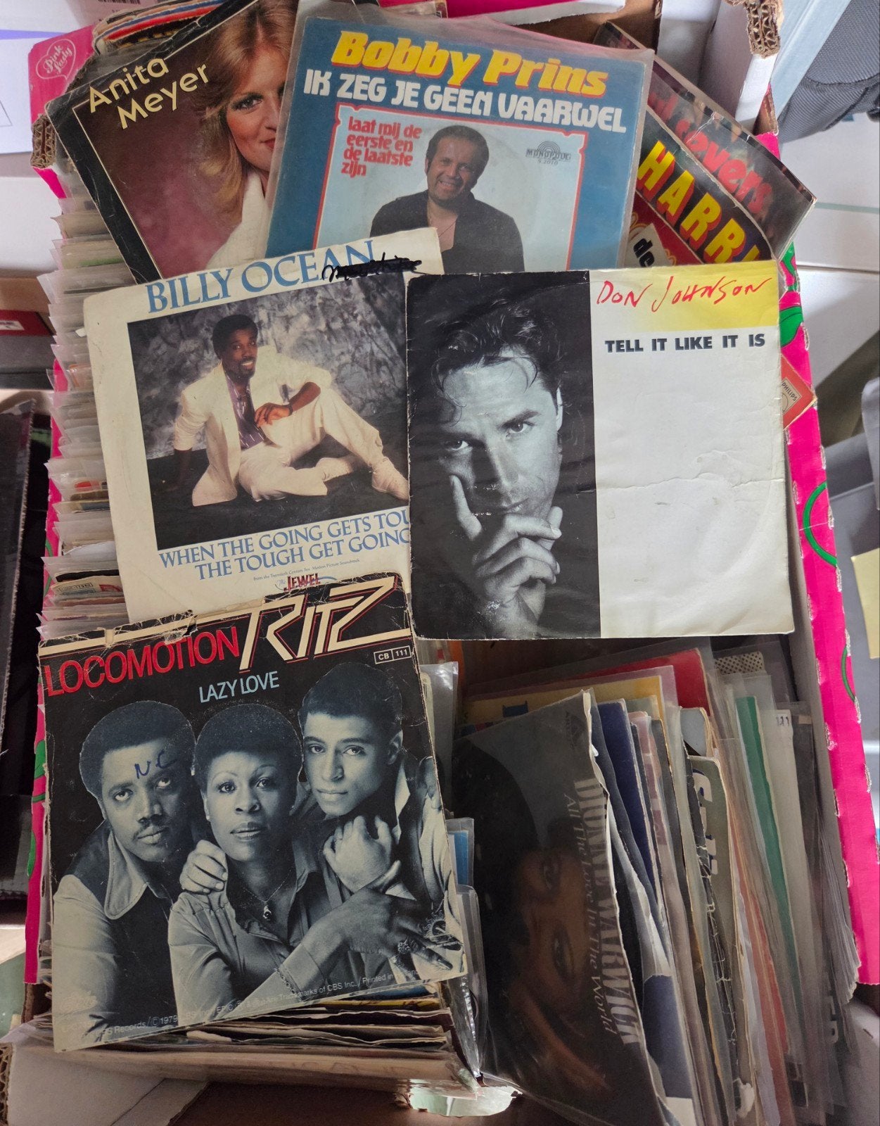 lot vynil singles meer dan 200, Cd's en Dvd's, Vinyl | Verzamelalbums, Ophalen of Verzenden