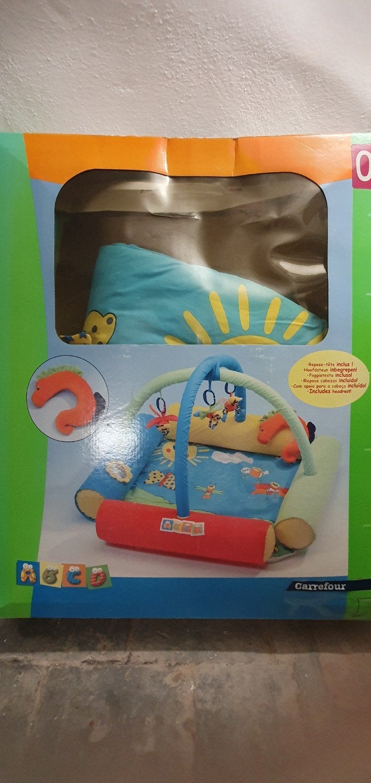 Zachte speelmat met omranding + bogen voor speelgoeddiertjes, Kinderen en Baby's, Ophalen