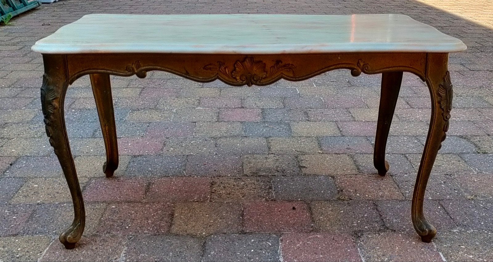 table basse vintage de style Louis XV ou Rococo = 50 EU, Enlèvement