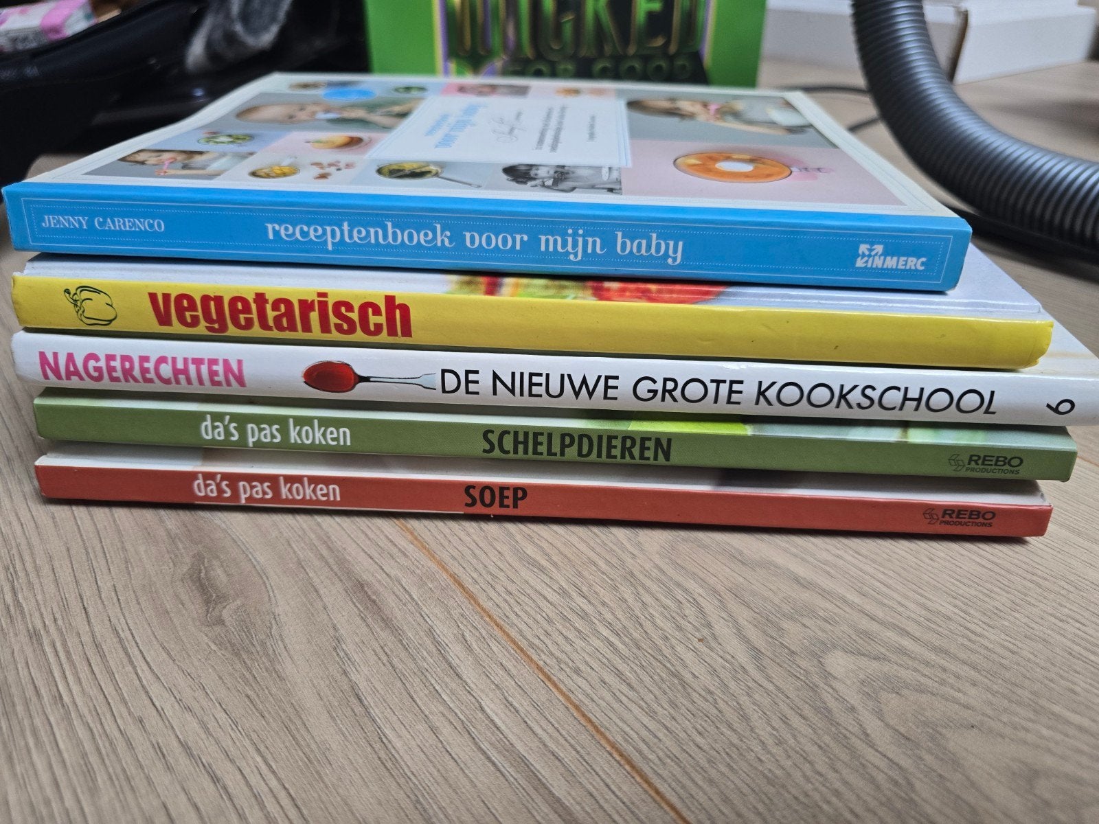 kookboeken, Boeken, Ophalen