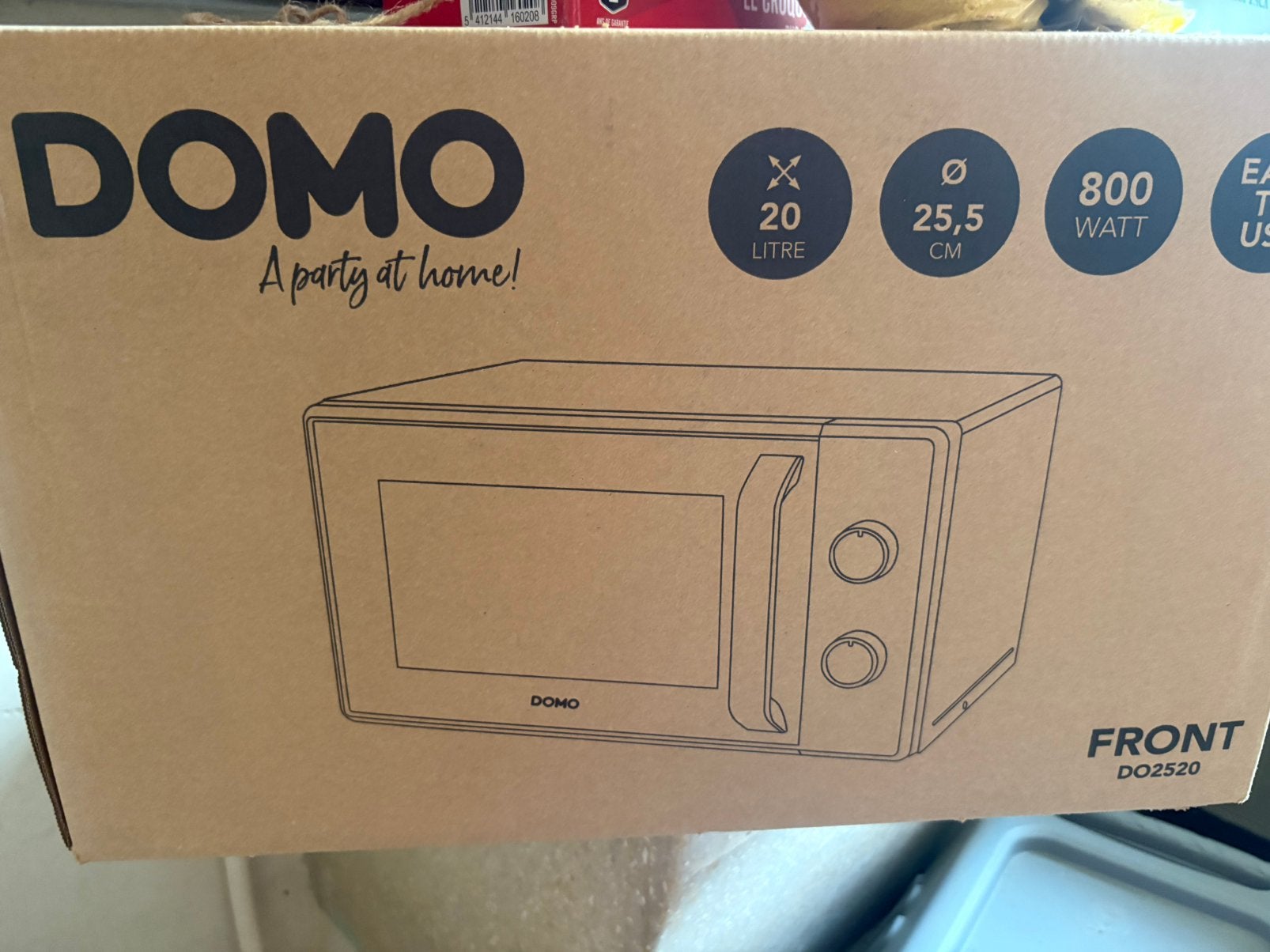 Domo microgolfoven, Ophalen, Nieuw, Microgolfoven