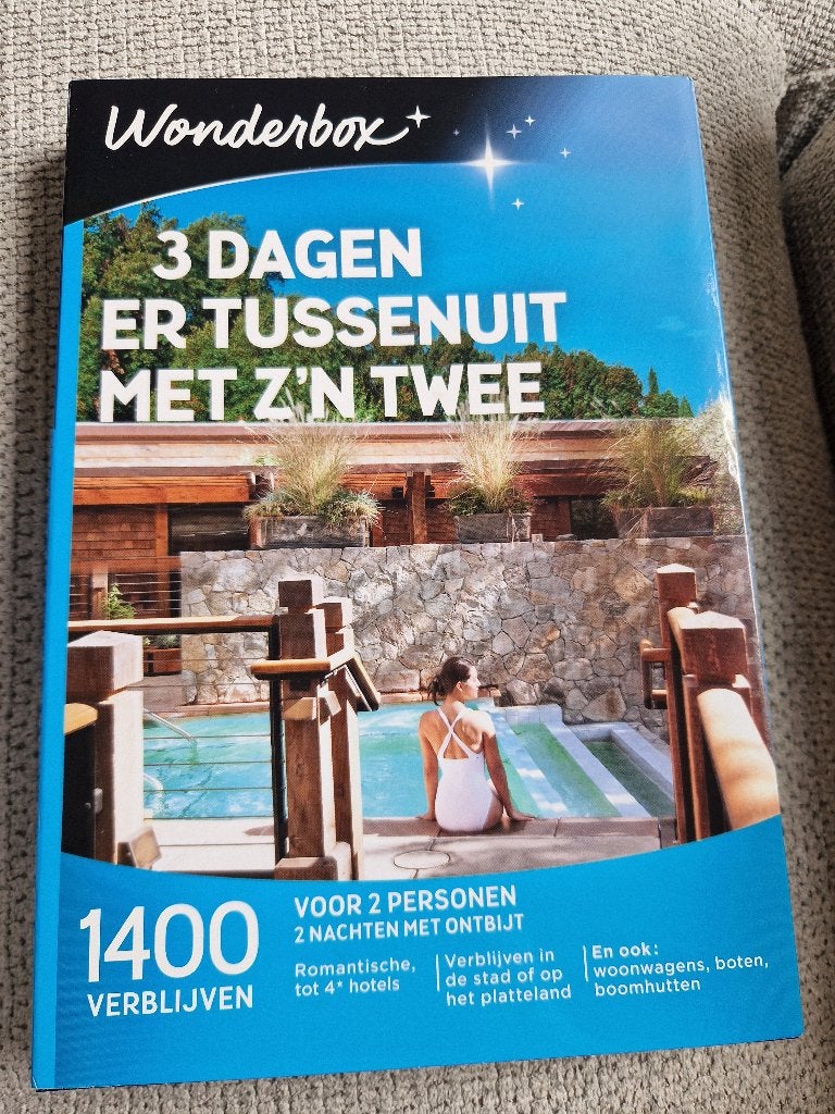 Wonderbox: 3dagen er tussen uit met z´n twee, Vacances, Vacances | Offres & Last minute