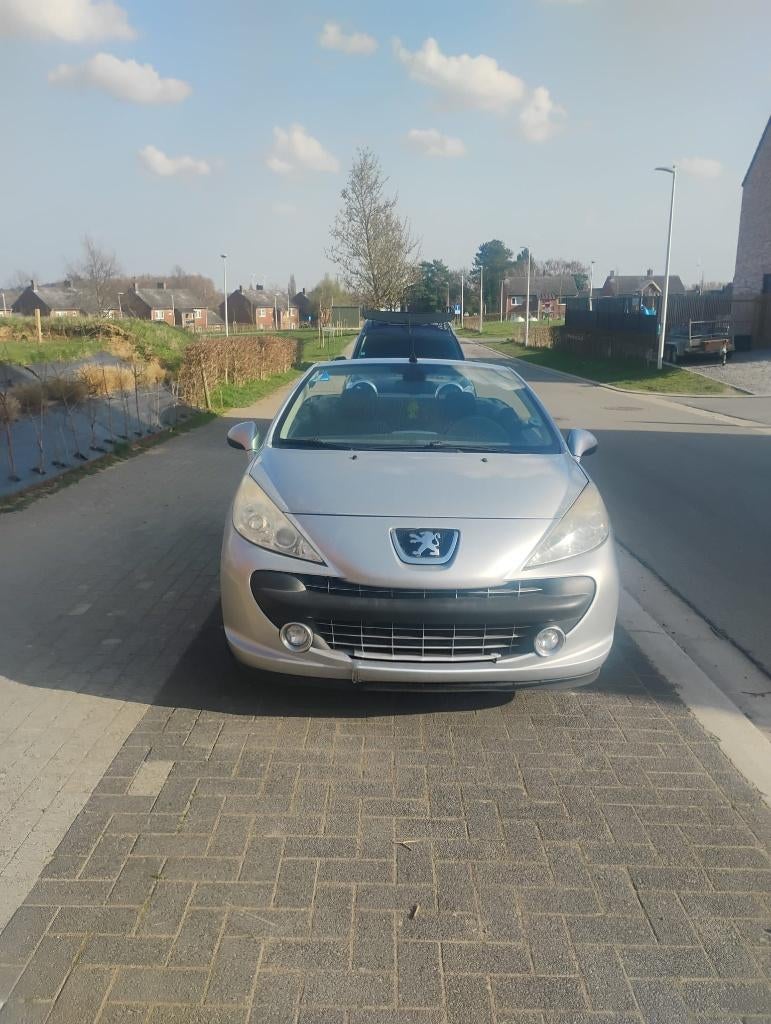 peugeot 207CC CABRIOLET, Auto's, Peugeot, Voorwielaandrijving, 4 zetels, Stof, Zwart