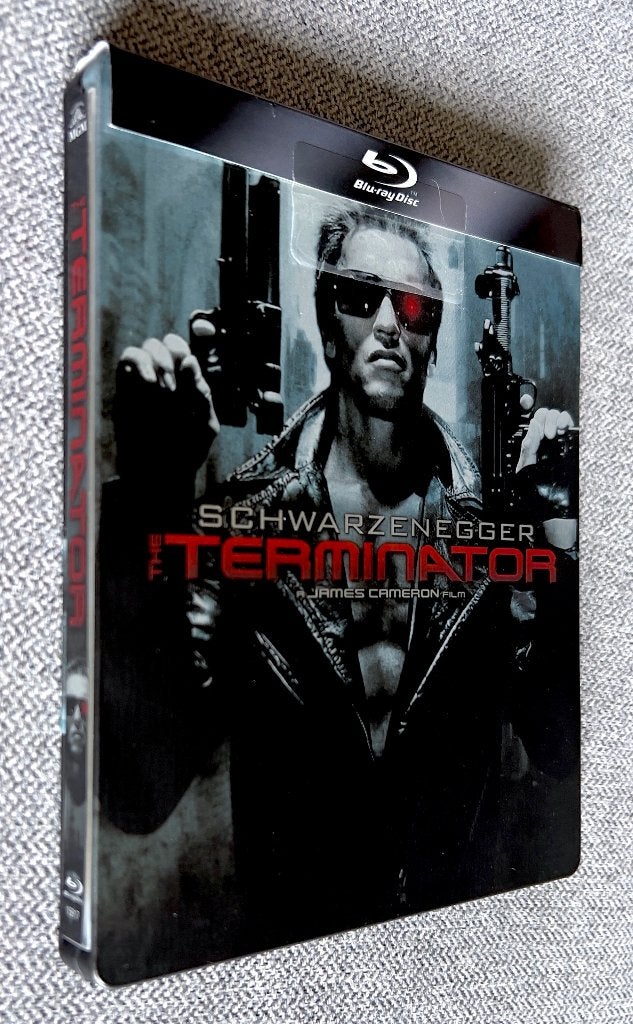 TERMINATOR // Steelbook Bluray + dvd + Boekje // Staat Nieuw, Cd's en Dvd's, Boxset, Film, Science Fiction en Fantasy, Ophalen of Verzenden