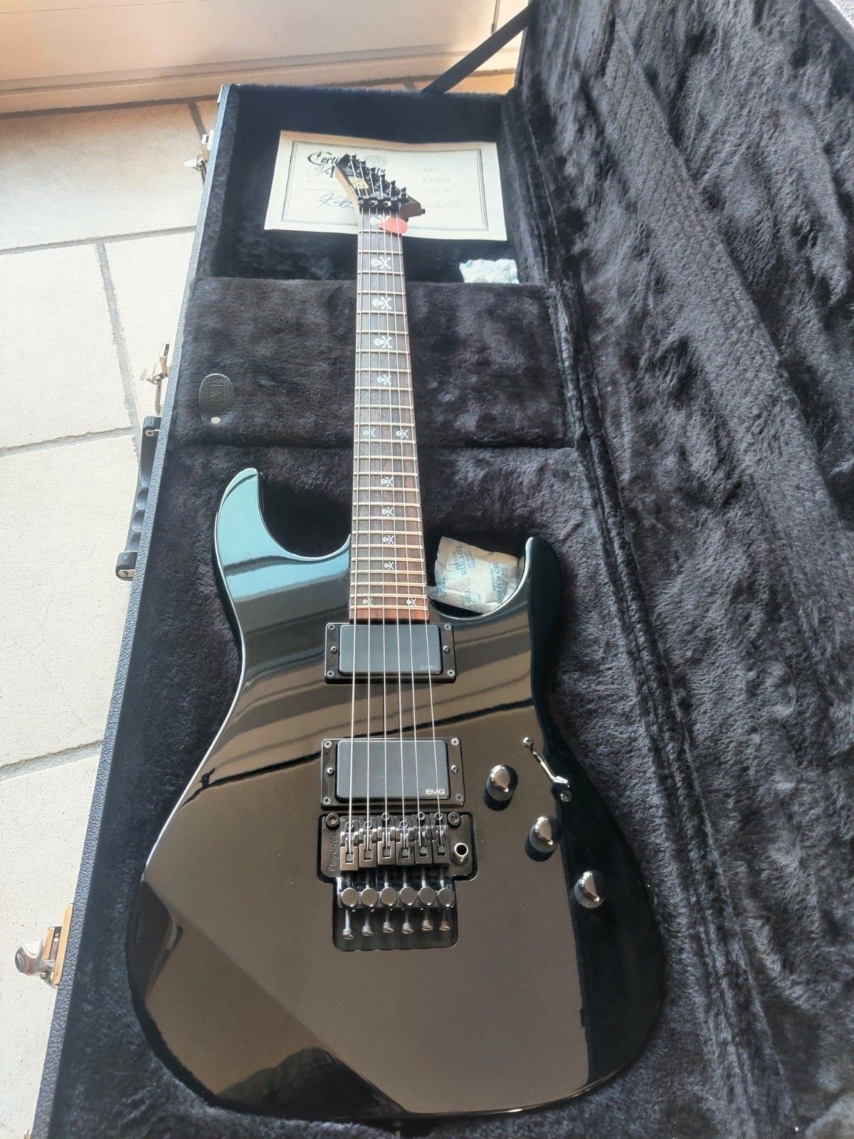 ESP - Kirk Hammet Signature K Reeks, Musique & Instruments, Instruments à corde | Guitares | Électriques, Enlèvement, Comme neuf
