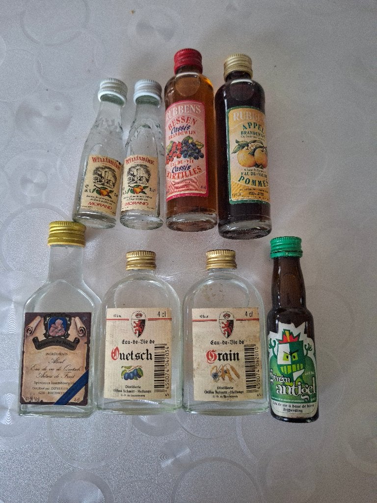 Mignonettes eau de vie, Envoi