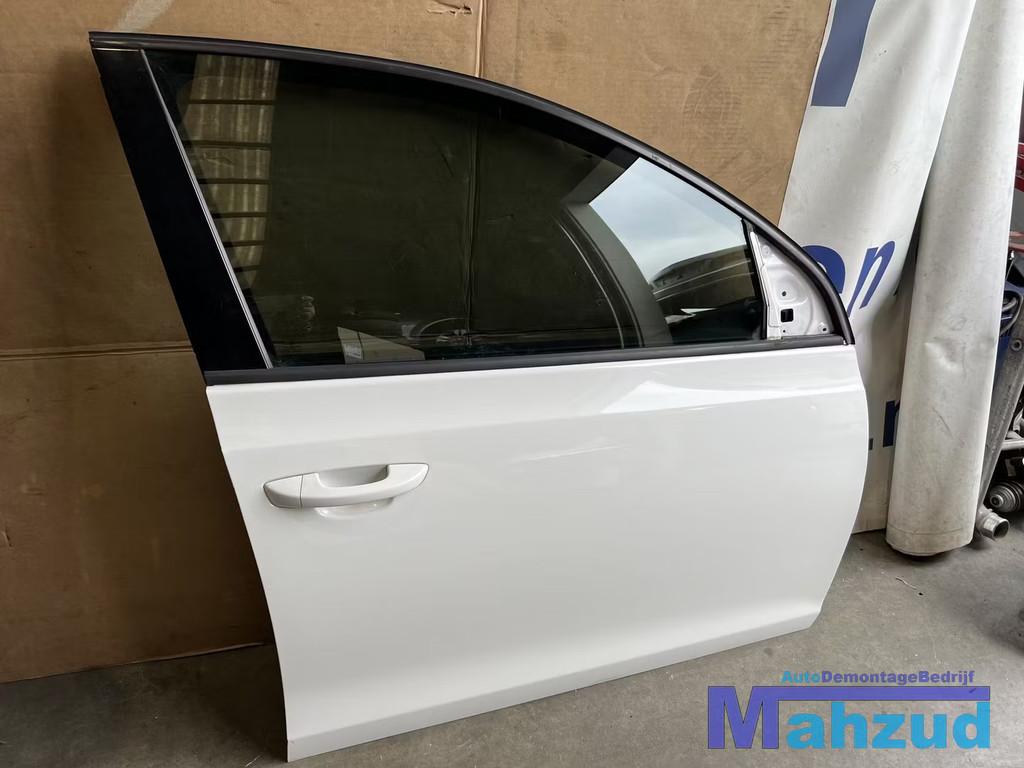 VW GOLF 6 Hatchback Wit Rechts voor deur portier 2009-2012, Gebruikt, Volkswagen AG, Vw@volkswagen.de, Volkswagen