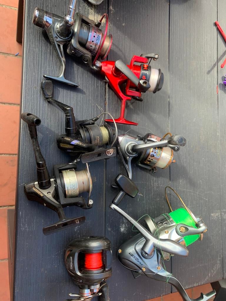 Molens 10 stuks, Watersport en Boten, Hengelsport | Algemeen, Ophalen, Zo goed als nieuw