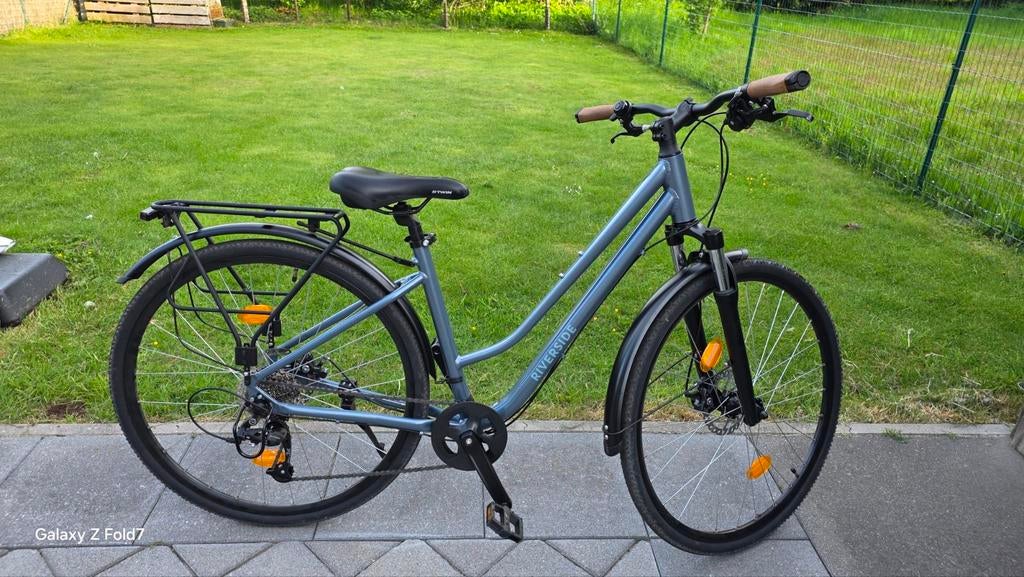 Stadsfiets, 28 inch, Zo goed als nieuw, Schijfrem, Ophalen