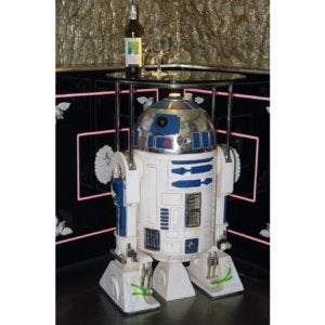 Robot Table 3 ft.w Glass Plate Hoogte 99 cm, Huis en Inrichting, Ophalen, Nieuw