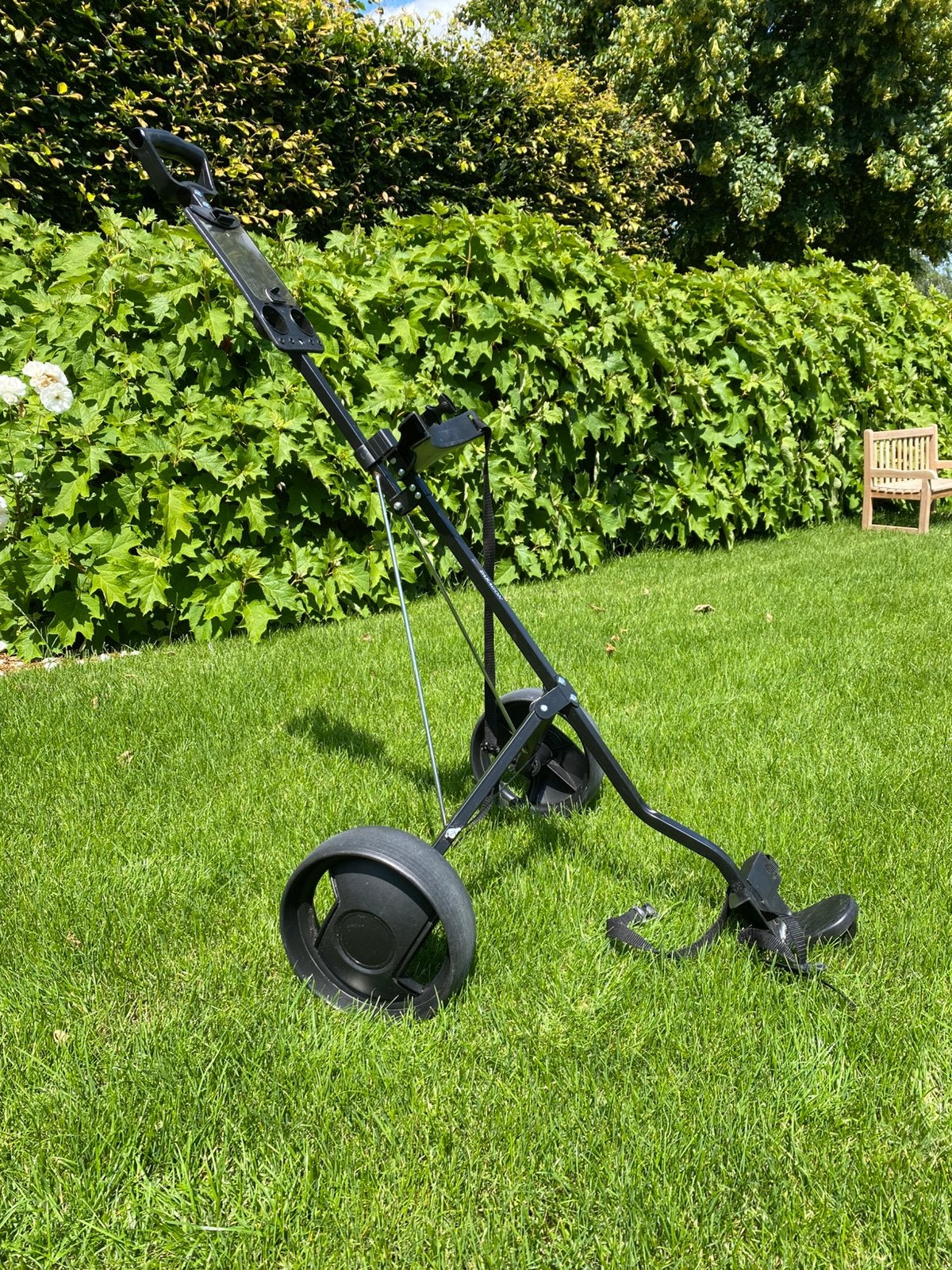 Golf trolley, Ophalen, Gebruikt