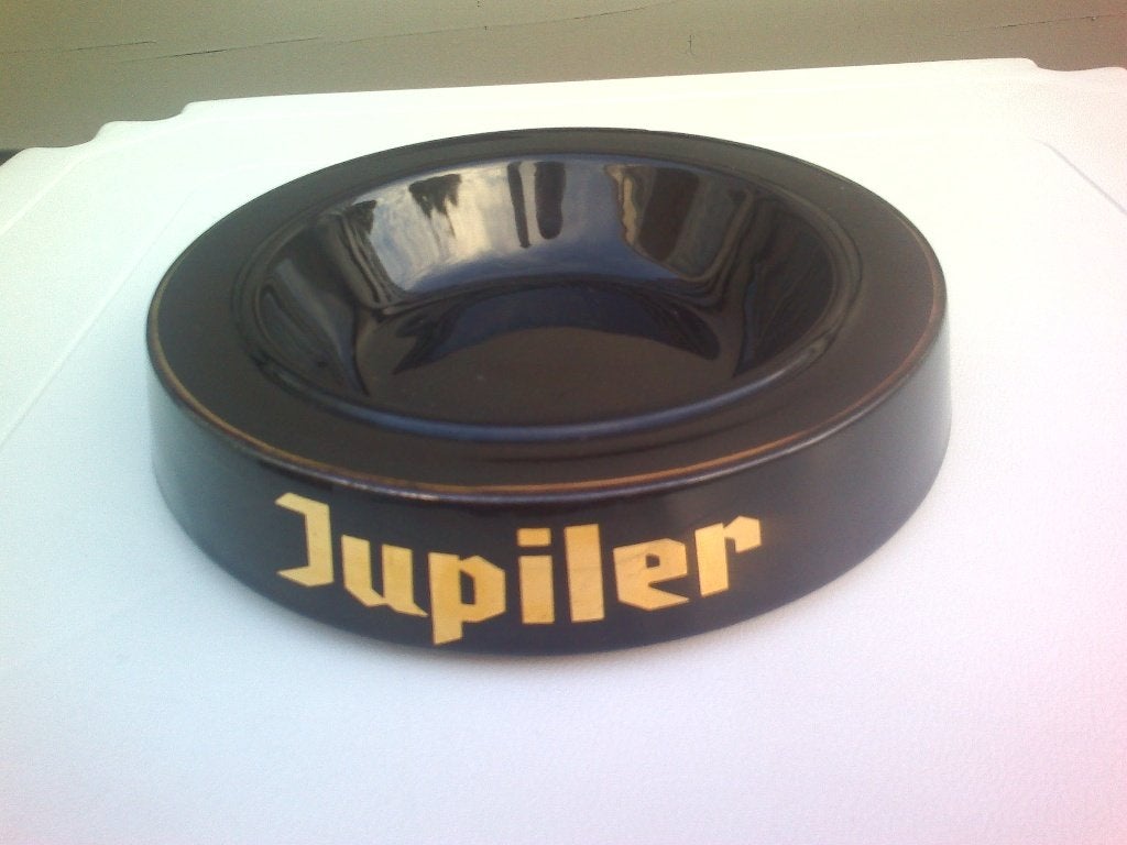 Porceleinen Jupiler asbak., Verzamelen, Biermerken, Ophalen of Verzenden, Zo goed als nieuw, Overige typen, Jupiler