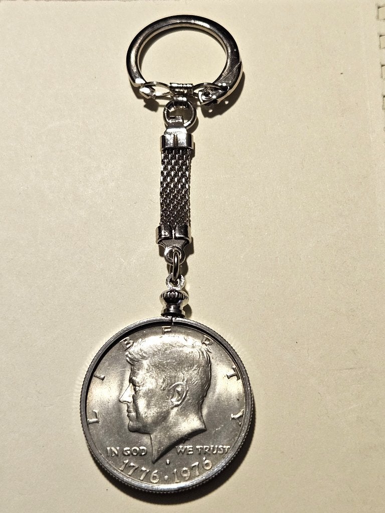 1/2 Dollar1976. John F Kennedy. Sleutelhanger., Antiquités & Art, Antiquités | Autres Antiquités, Enlèvement