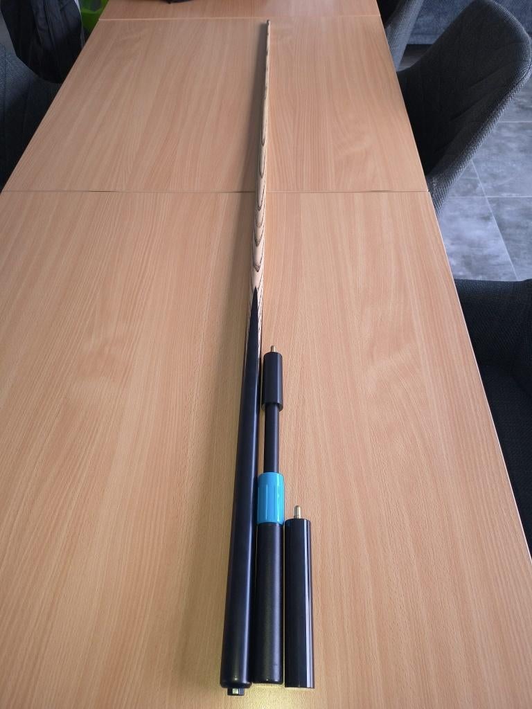 Snooker cue - all black customized, Sports & Fitness, Billards & Billards américains, Neuf, Queue ou Boules, Enlèvement