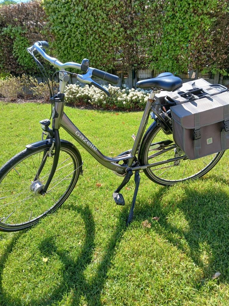 Damesfiets Gazelle, Ophalen