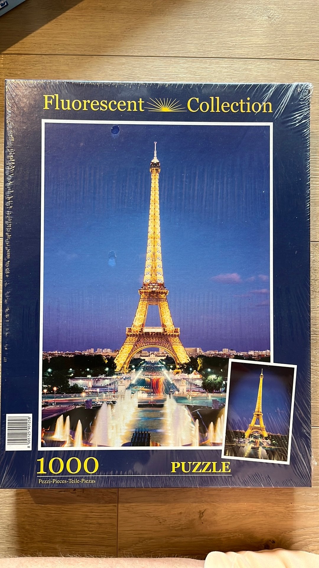 Nieuw puzzel Eiffeltoren Parijs 1000 stukken, Hobby en Vrije tijd, Ophalen of Verzenden, Nieuw