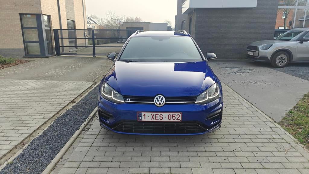 Golf r variant 2017 92000km, Auto's, Automaat, USB, Zwart, 4 cilinders