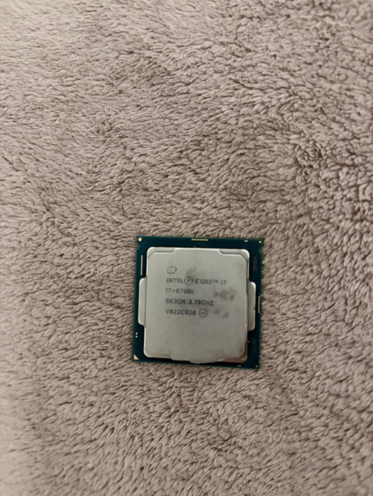 Intel i7 8700K-processor, Computers en Software, Ophalen, Zo goed als nieuw