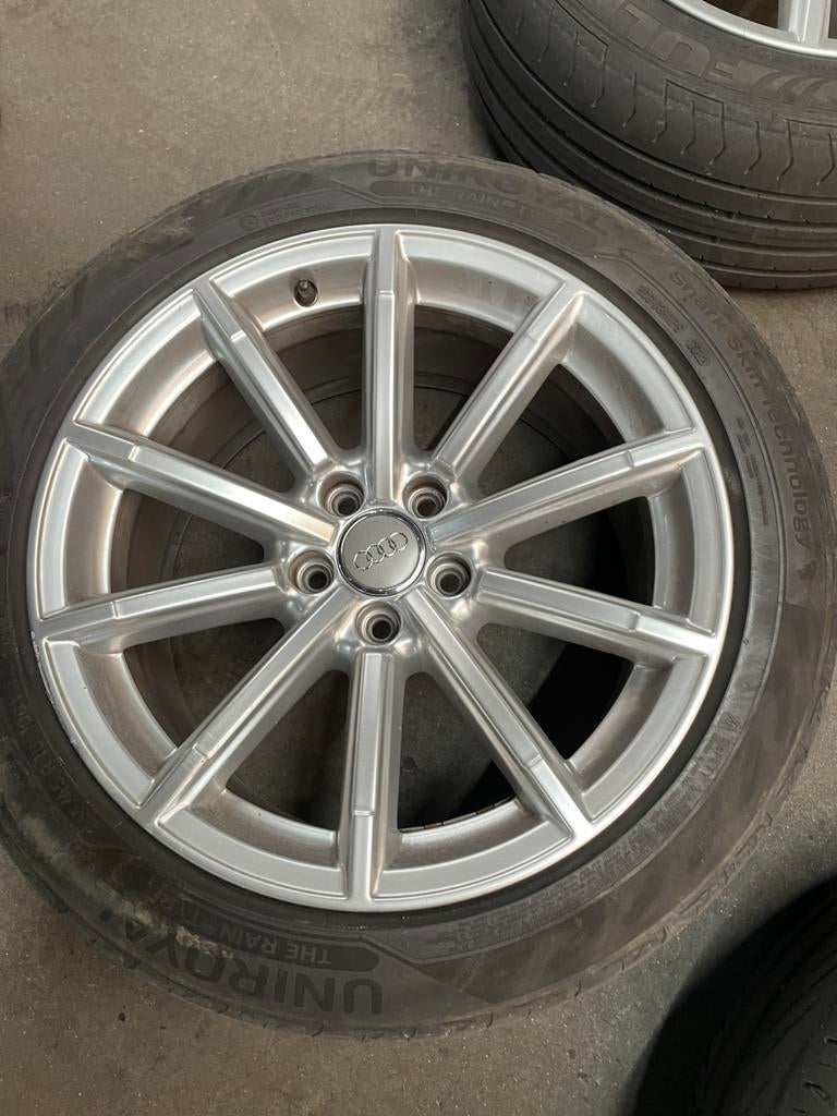 4 jantes AUDI A6 18 pouces, Autos : Pièces & Accessoires, Enlèvement, 18 pouces, Pneus été, Pneu(s)