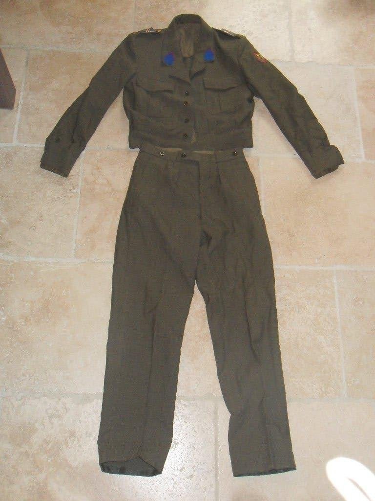 Legerkostuum, Verzamelen, Ophalen of Verzenden, Landmacht, Kleding of Schoenen