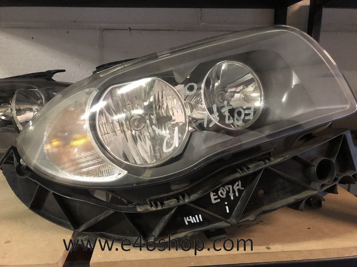 KOPLAMP  LINKS  BMW 1 SERIE E81 E82 E87 E88 OE 63117193387, Gebruikt, -, -, Ophalen of Verzenden