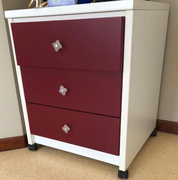Meuble à tiroirs (47Dx50Bx62H), Bureau d'écolier, Autres styles, Comme neuf, Enlèvement